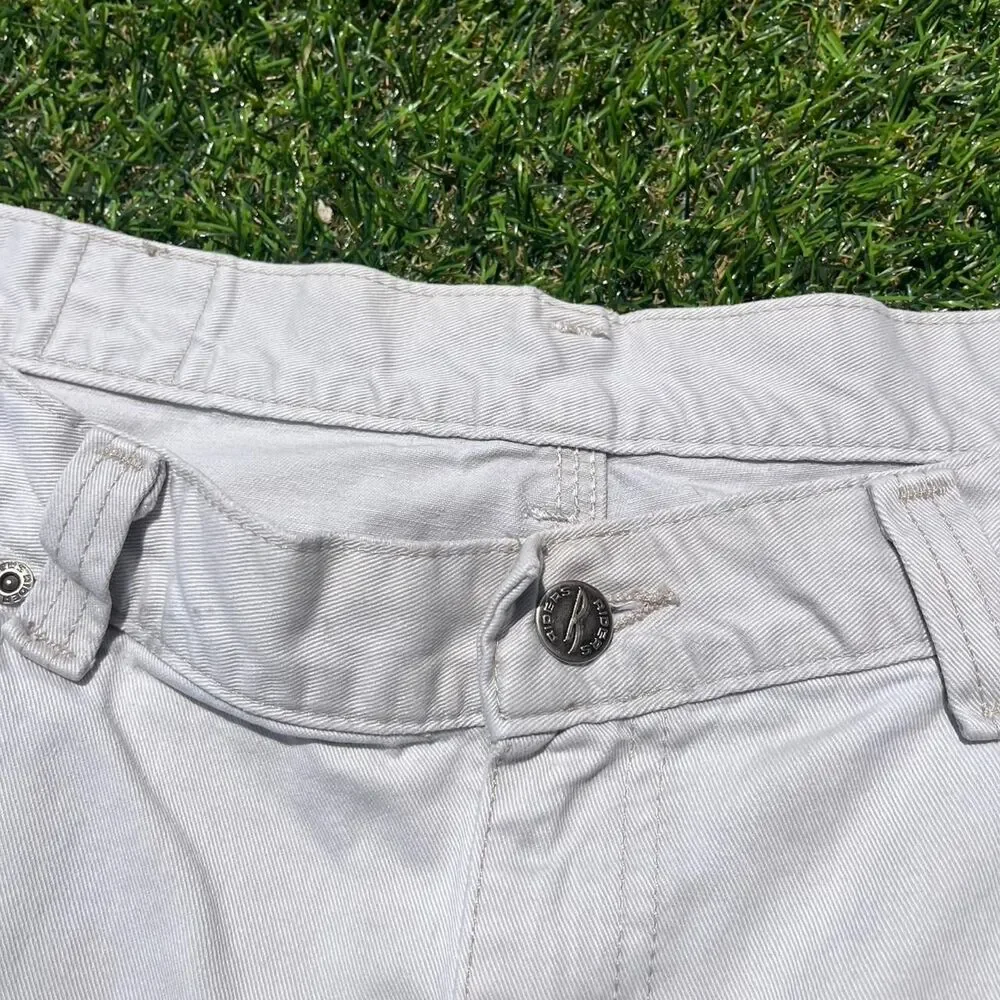 Riders-by-lee Men's White and Grey Trousers